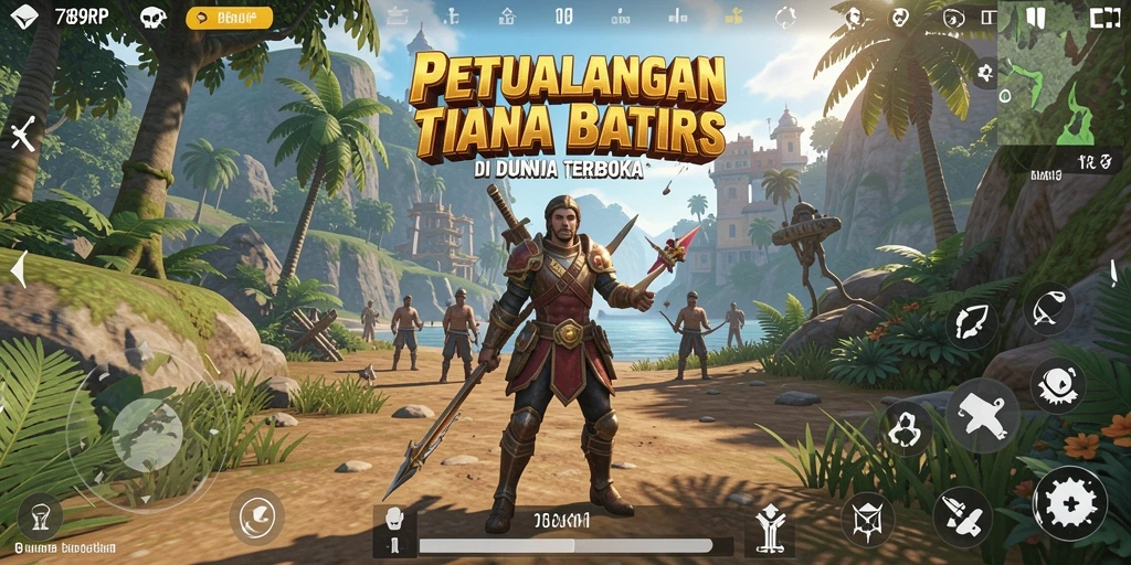 Tampilan gameplay <strong>789RP</strong> yang menakjubkan di dunia terbuka.