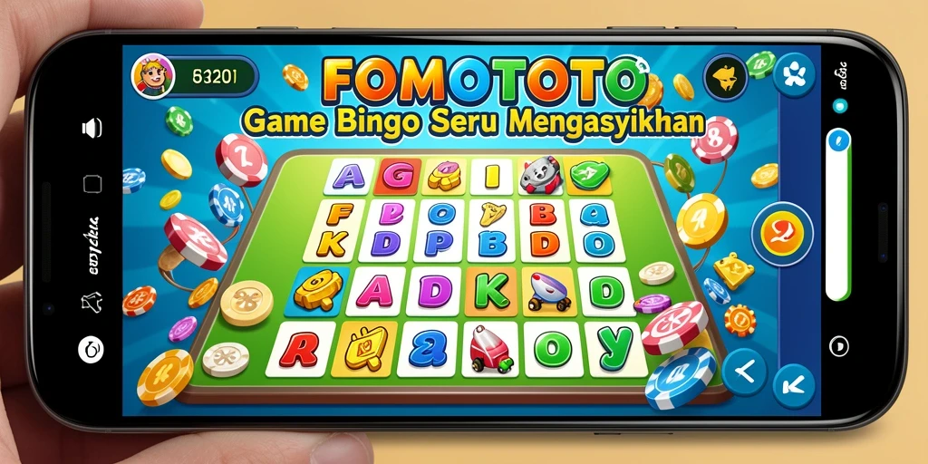 Tampilan gameplay menarik dari FOMOTOTO di layar ponsel.
