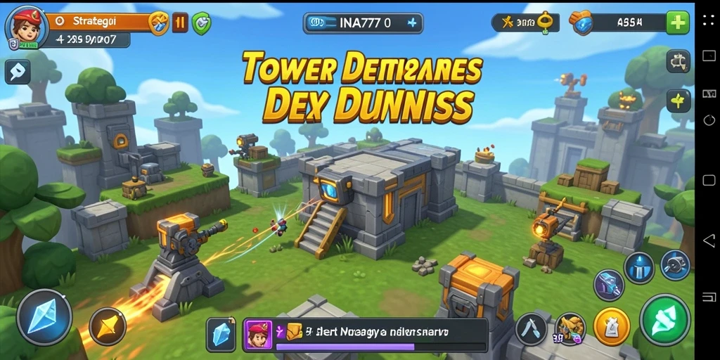 Gameplay INA777 yang mendebarkan dalam Tower Defense.