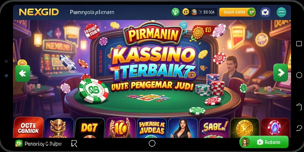 Screenshot NEXGID menampilkan gameplay seru dan interaktif.