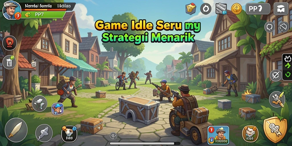 Tampilan gameplay PP7 yang menampilkan aksi Idle yang seru.