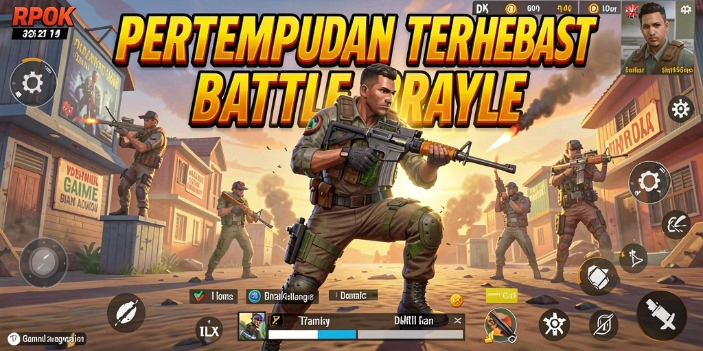 Screenshot gameplay RPOK yang intens dan mendebarkan.