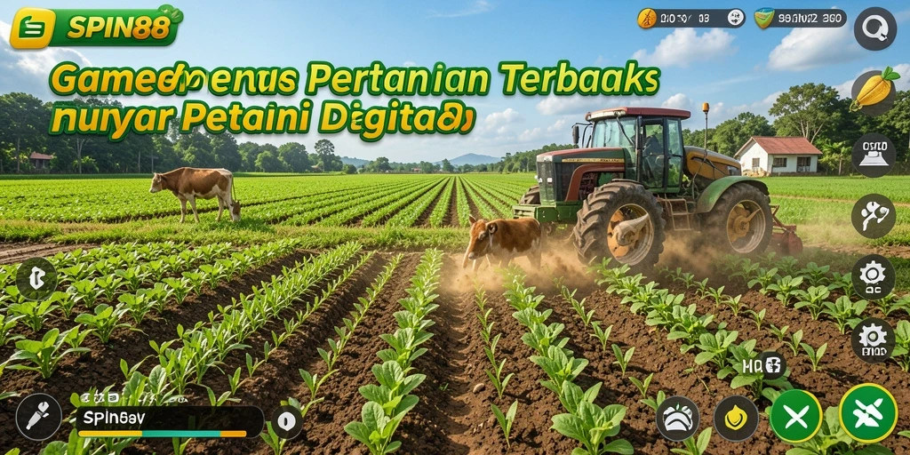 Gameplay seru dengan grafis pertanian yang menarik.
