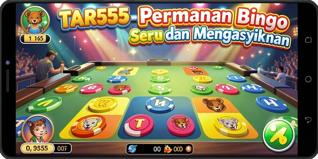 TAMPILAN GAMEPLAY TAR555, PERMAINAN BINGO YANG MENYENANGKAN.